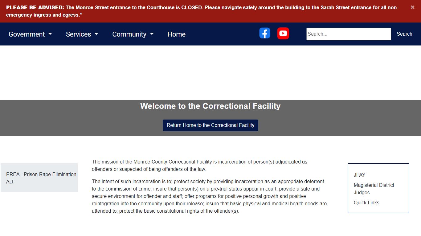 Monroe County PA - Correctional Facility
